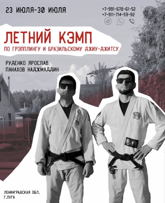 Афиша летнего кэмпа в Луге, 2025